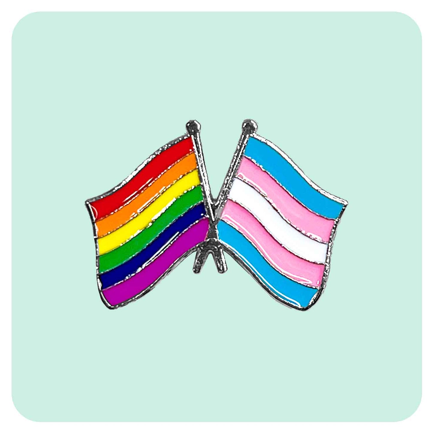 Pride Flags Enamel Pin - Fabulous Planning - PIN - 87 - PLASTIC