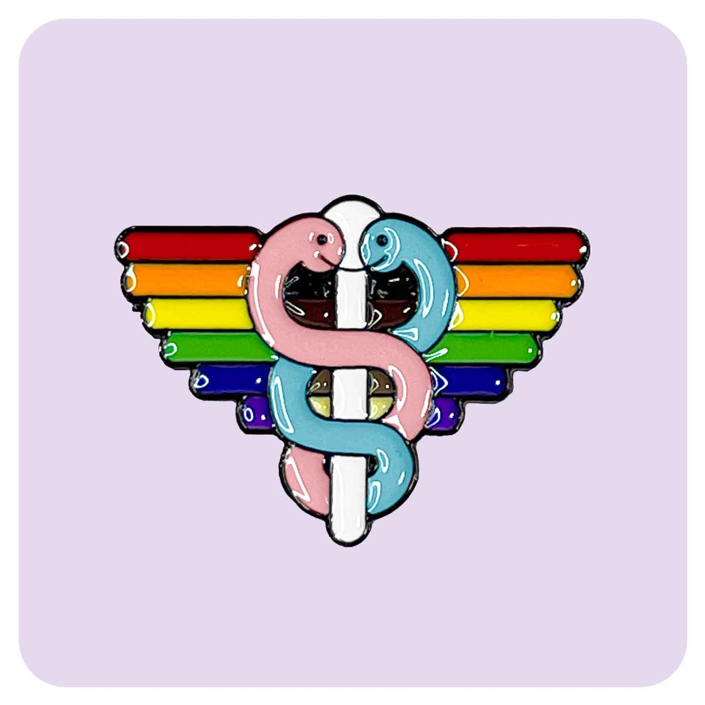 Pride Medical Badge Enamel Pin - Fabulous Planning - PIN - 92 - PLASTIC