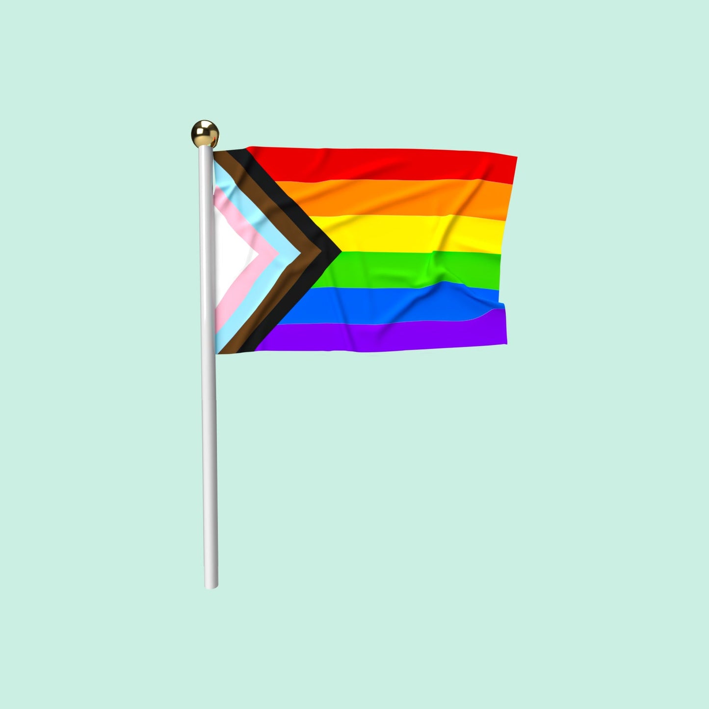 Progress - Pride Flag - Freebie - Fabulous Planning - Flag - Intersex - Progress - Freebie