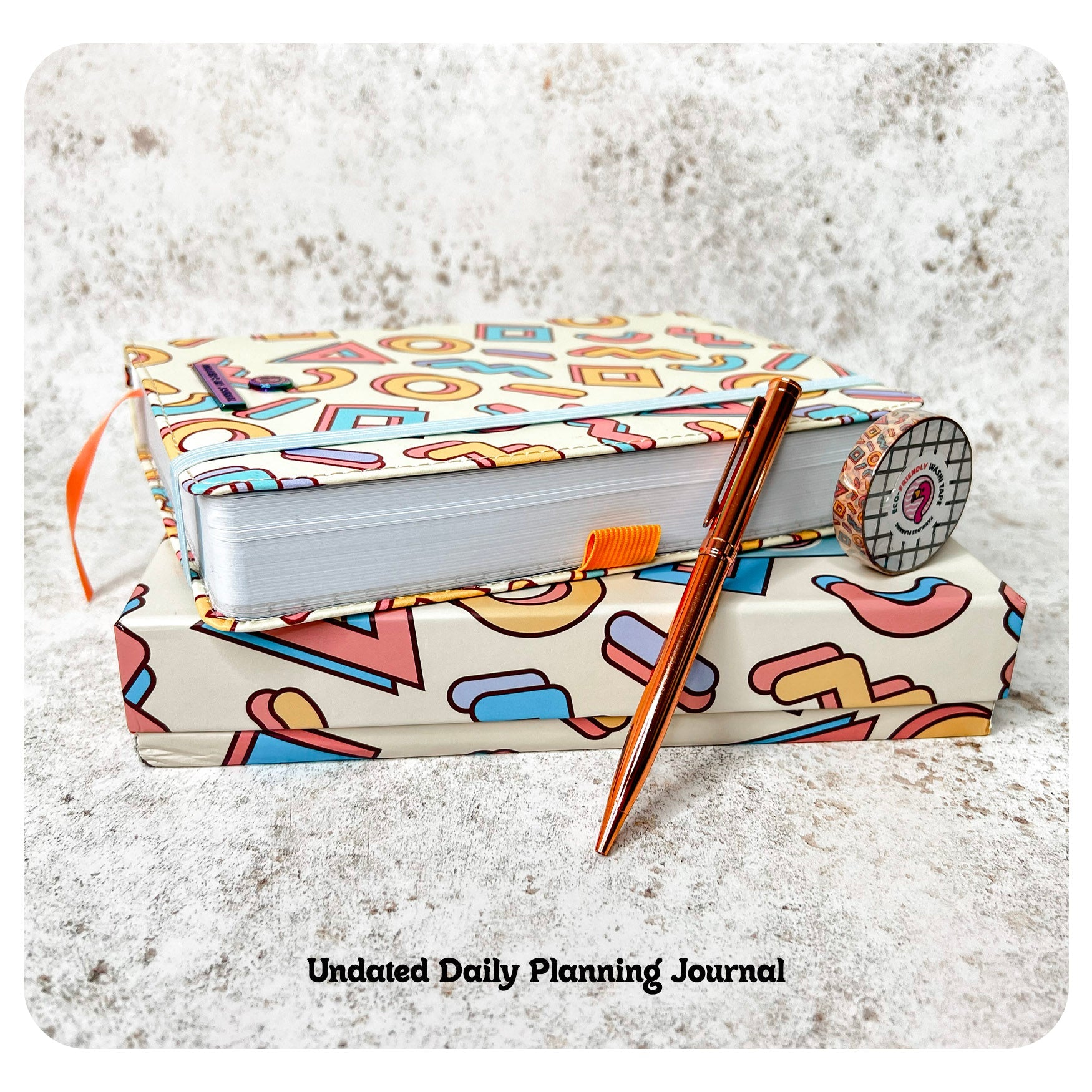 Retro - Planning Journal - Fabulous Planning - P4 - RETRO - UND - WKLY