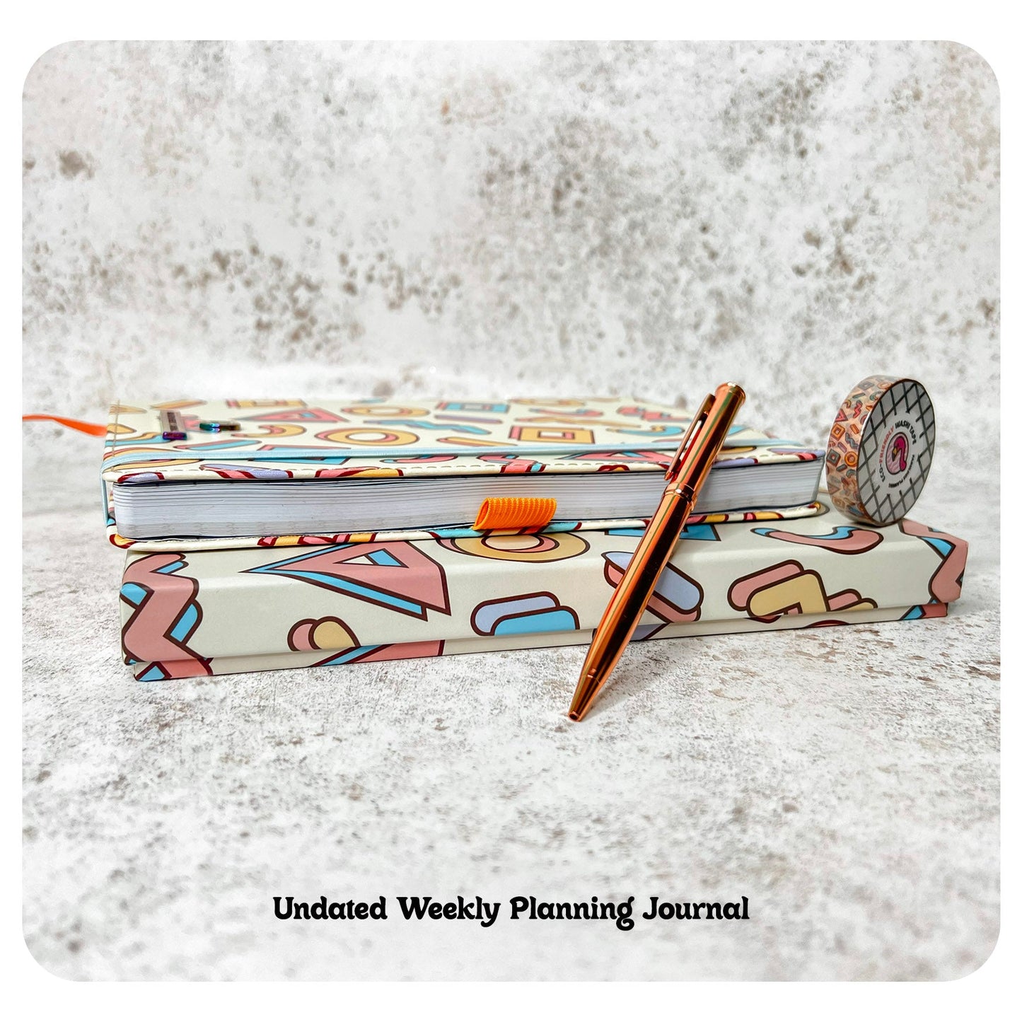 Retro - Planning Journal - Fabulous Planning - P4 - RETRO - UND - WKLY