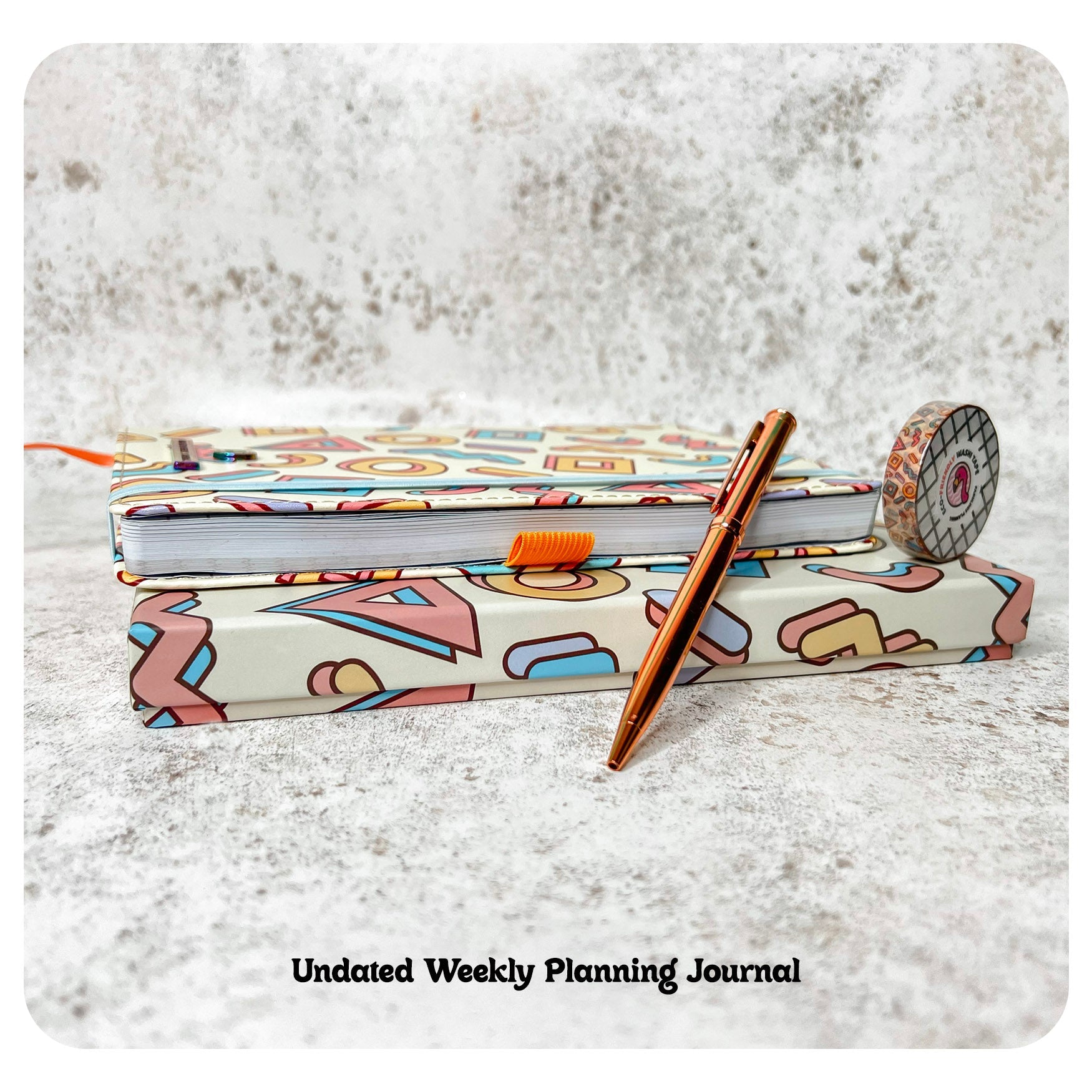 Retro - Planning Journal - Fabulous Planning - P4 - RETRO - UND - WKLY