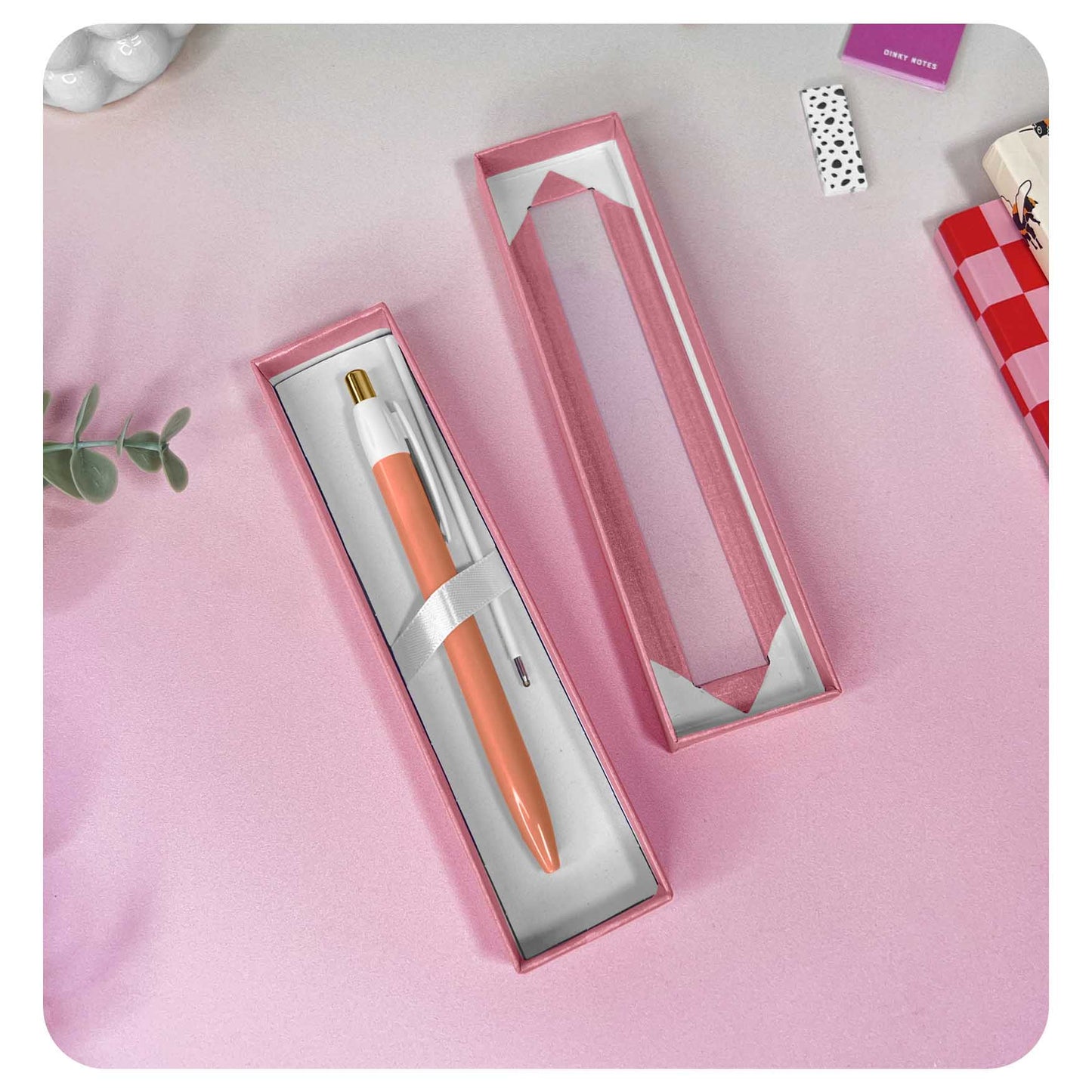 Round Orange Pastel Fab - Pen - Fabulous Planning - FPEN - ROUND - ORANGE