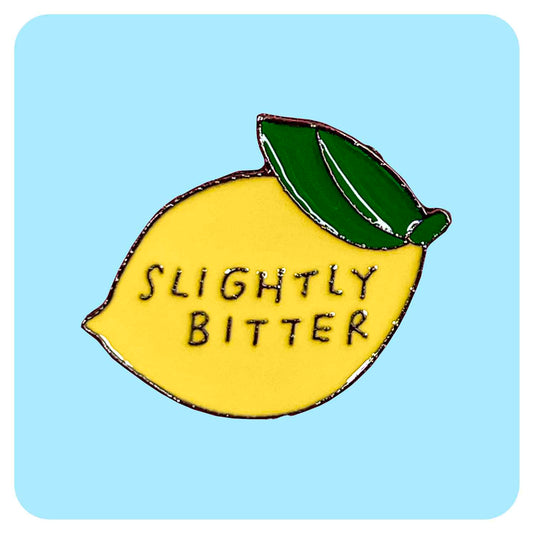 Slightly Bitter Enamel Pin - Fabulous Planning - PIN - 172 - PLASTIC