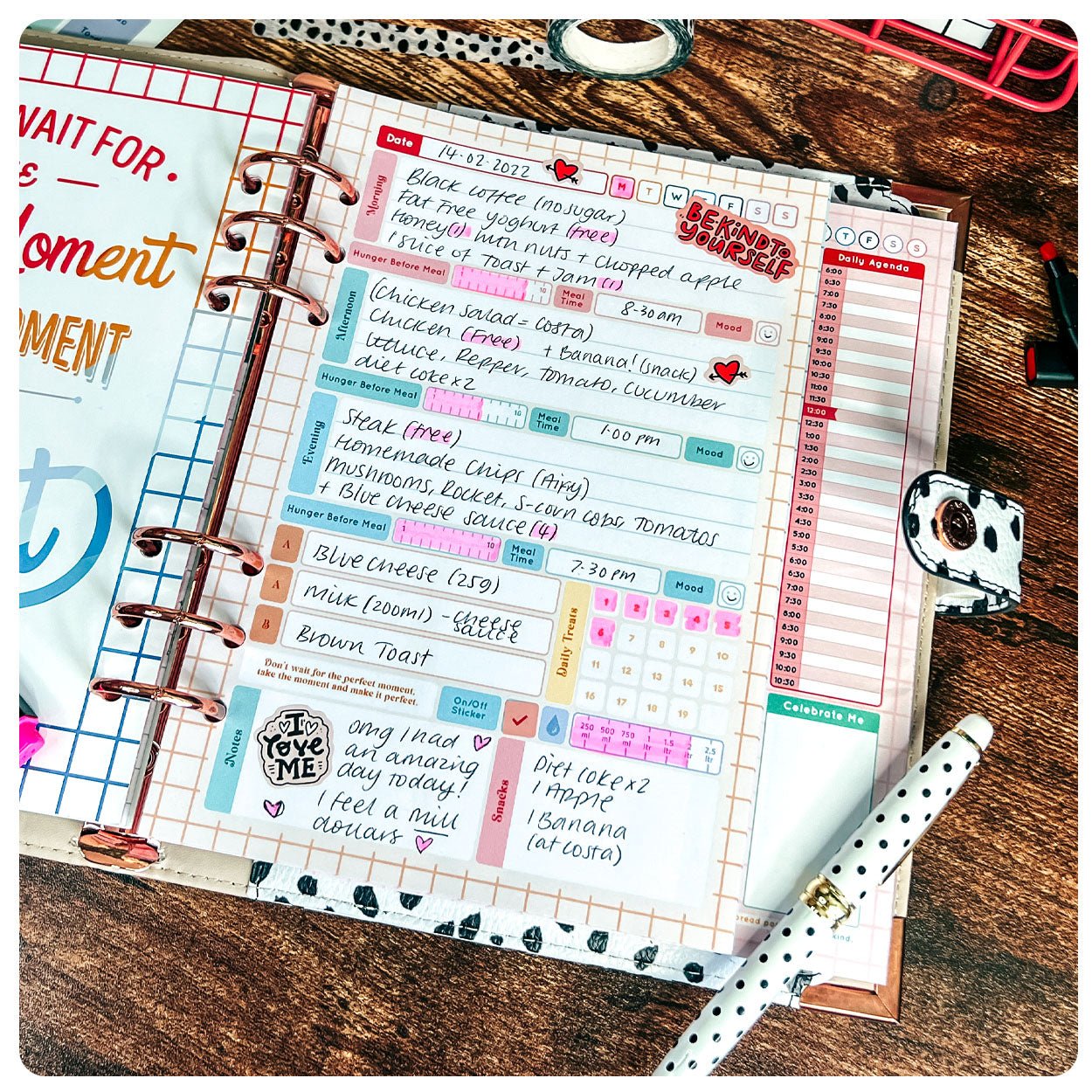 Slimming World - Spacious - Organiser Refill - Fabulous Planning - P4 - SP3 - 7WK - REFILL