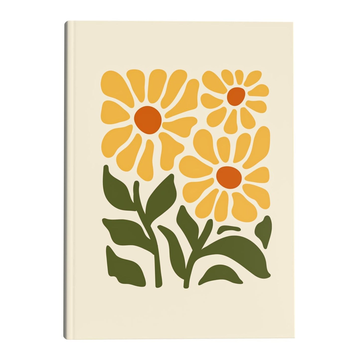 Sunflower - A5 Paperback Notebook - Fabulous Planning - PAPER - LINED - SUNFLOWER