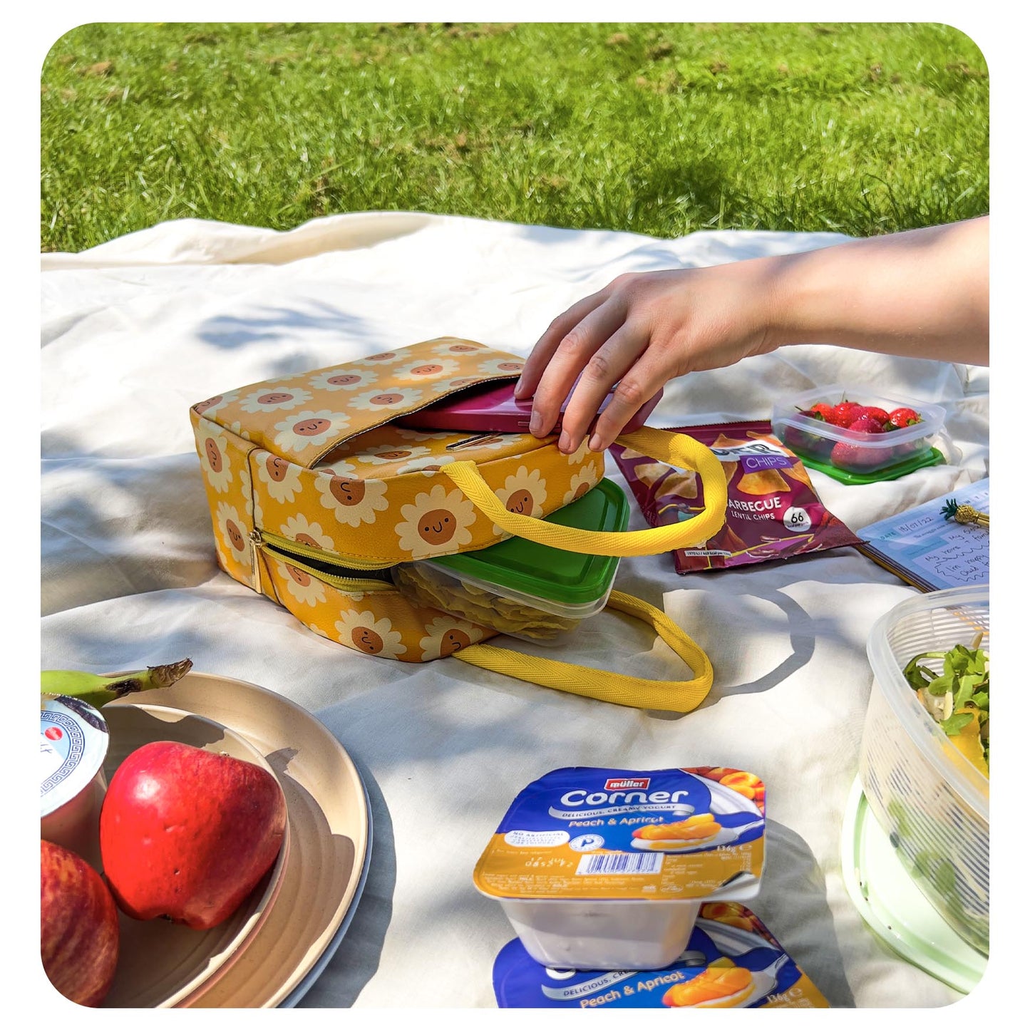 Sunflower Lunch Bag - Fabulous Planning - LUNCH - SUNFLOWER