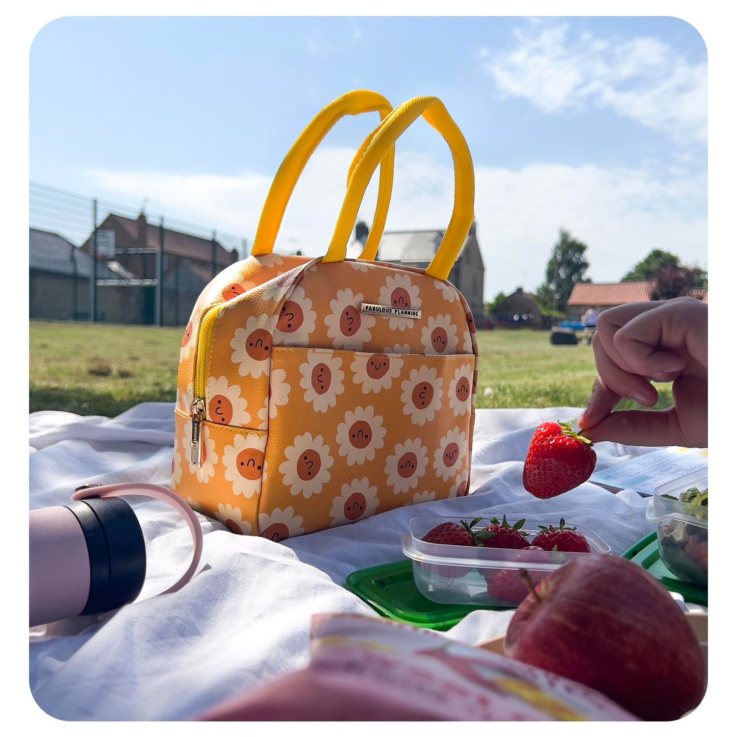 Sunflower Lunch Bag - Fabulous Planning - LUNCH - SUNFLOWER