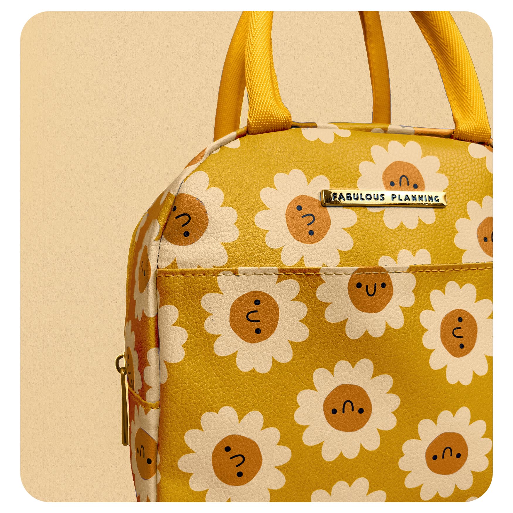 Sunflower Lunch Bag - Fabulous Planning - LUNCH - SUNFLOWER