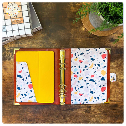 Terrazzo Organiser - Undated Daily Diary P3 - Fabulous Planning - FO - TERRAZZO - PD - EET