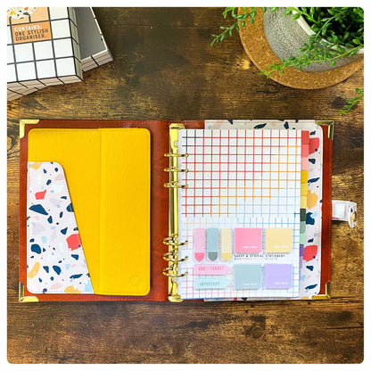 Terrazzo Organiser - Undated Daily Diary P3 - Fabulous Planning - FO - TERRAZZO - PD - EET