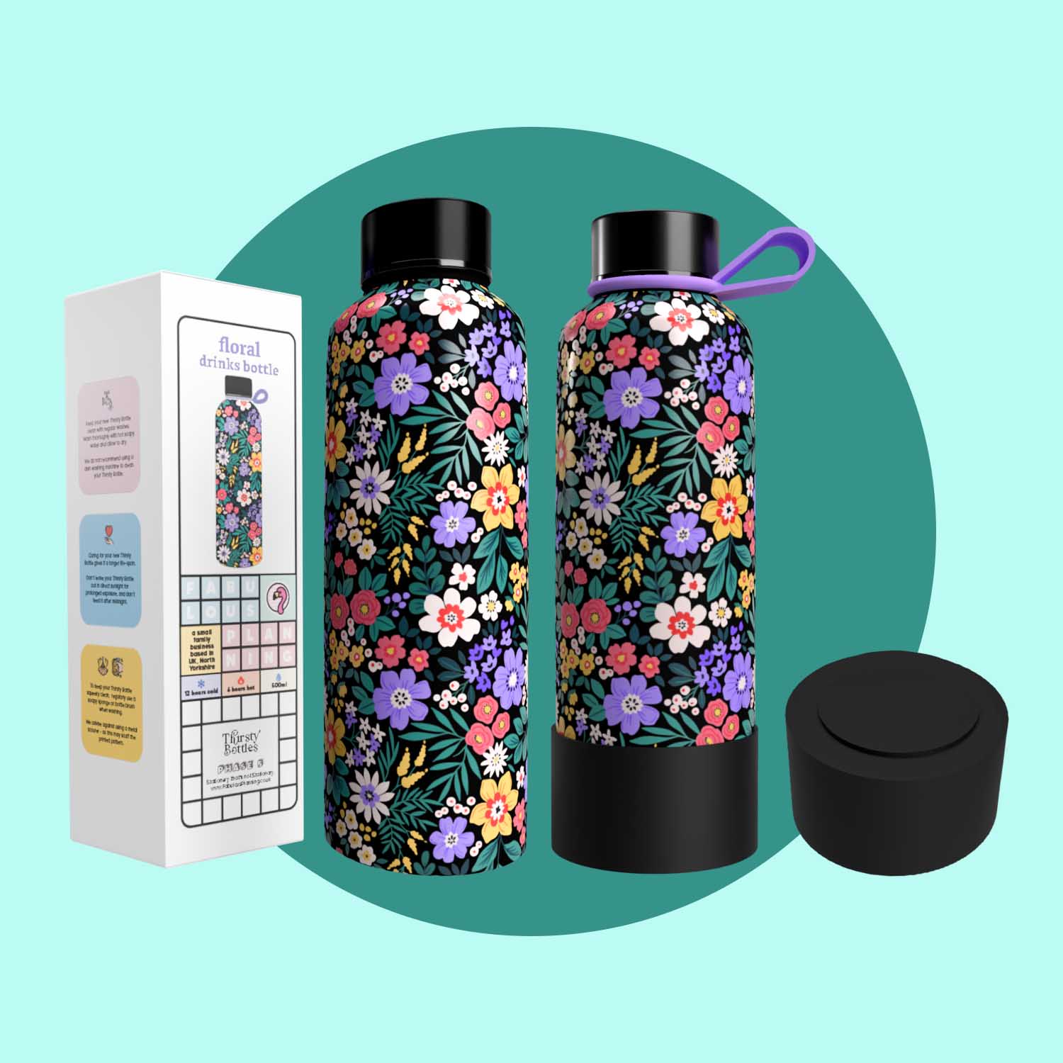 Thirsty Bottles - Floral - Fabulous Planning - P5 - TB - FLORAL - GUARD