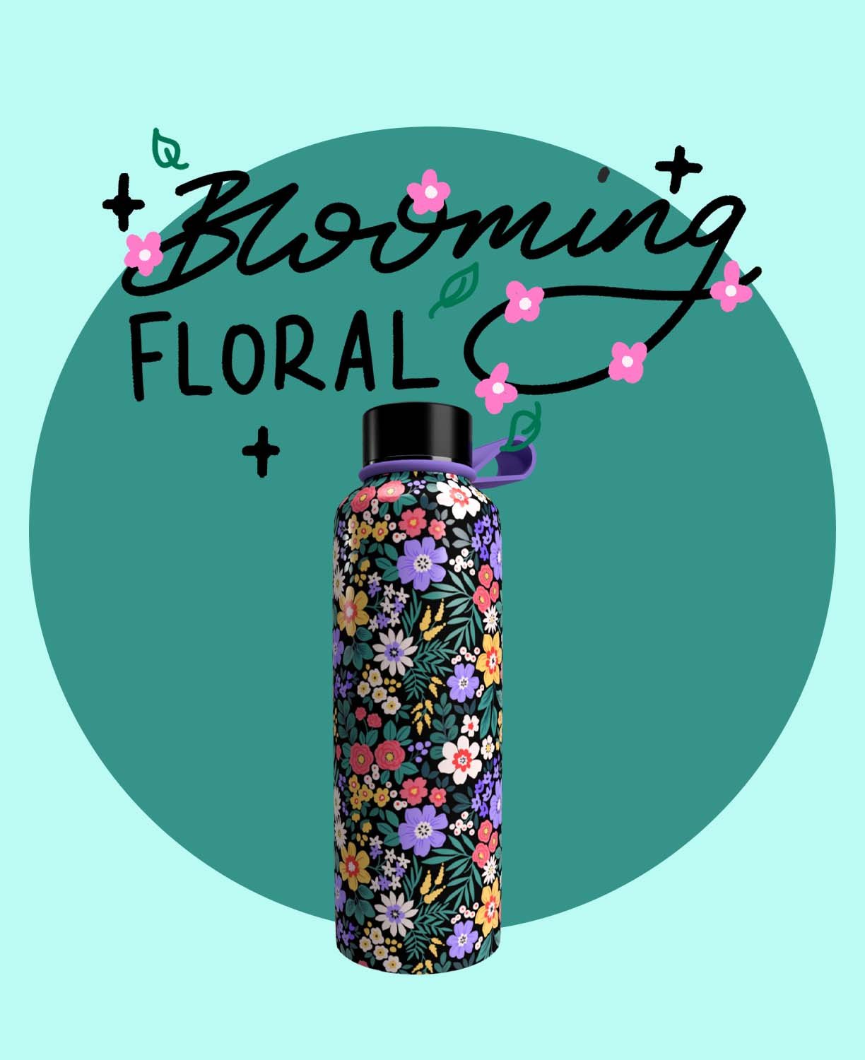 Thirsty Bottles - Floral - Fabulous Planning - P5 - TB - FLORAL - GUARD