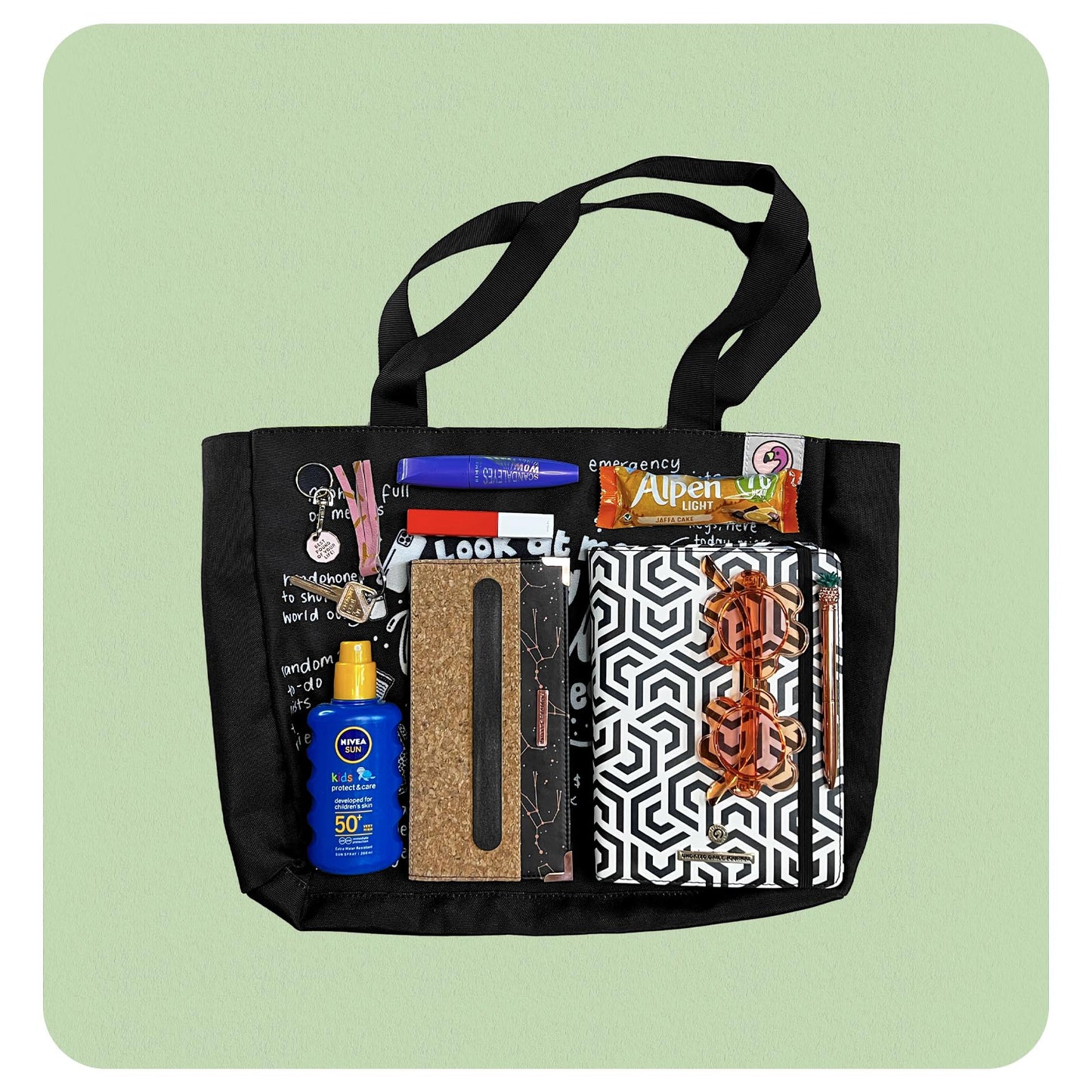 Tote - ally Organised Tote Bag - Fabulous Planning - TOTE - TOTEALLY