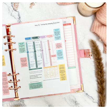 Undated Weekly - Annual Diary - Organiser Refill - Fabulous Planning - [W] UNDATED - WEEKLY - REFILL