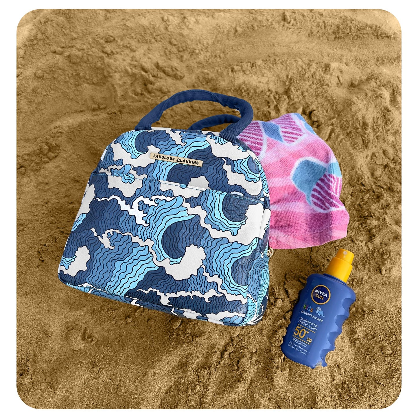 Waves Lunch Bag - Fabulous Planning - LUNCH - WAVES