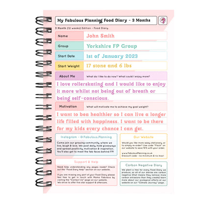 Food Diary - C40 - Calorie Counting